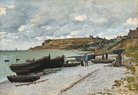 Sainte-Adresse (1867) by <a href="https://www.rawpixel.com/search/Claude%20Monet?sort=curated&amp;page=1">Claude Monet</a>. Original from the National Gallery of Art. Digitally enhanced by rawpixel.