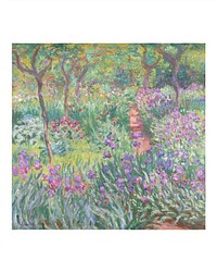 The Artist&rsquo;s Garden in Giverny (1900) by Claude Monet.