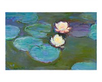 Nympheas (1897&ndash;1898) by Claude Monet.