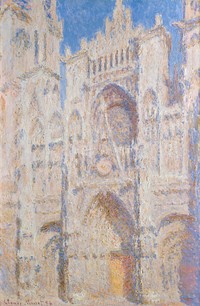 The Cour d&#39;Albane (1892) by <a href="https://www.rawpixel.com/search/claude%20monet?sort=curated&amp;page=1">Claude Monet</a>, high resolution famous painting. Original from The Smith College Museum of Art. Digitally enhanced by rawpixel.