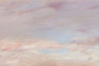 Sky pastel texture background vector, remixed from the artworks of the famous French artist Edgar Degas.