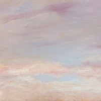 Pastel sky texture background vector, remixed from the artworks of the famous French artist Edgar Degas.