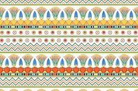 Egyptian ornamental seamless vector pattern background 