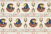 Egyptian Tefnut pattern background psd