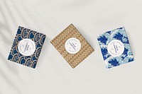 Packaging Japanese pattern design, remix of artwork by Watanabe Seitei