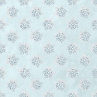 Festive Christmas snowflake psd seamless pattern background, remix of photography by Wilson Bentley