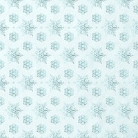 Christmas psd snowflake seamless pattern background, remix of photography by Wilson Bentley