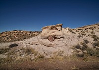 Formations in the Petrified Forest, now part of a U.S. national park near Holbrook in Arizona&rsquo;s remote Navajo and Apache counties.