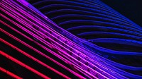 Neon lights patterned line background