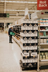 Corona beer sold at a supermarket. BRISTOL, UK, March 30, 2020