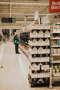 Corona beer sold at a supermarket. BRISTOL, UK, March 30, 2020