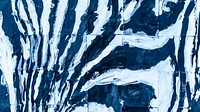 Blue abstract paint mosaic tiles