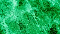 Blank green marble textured banner background