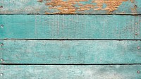 Wooden plank texture turquoise background 