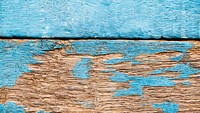 Chipped blue wood texture background