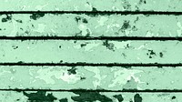 Old rustic green plank wood background