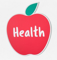 Good health fresh apple icon