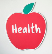 Good health fresh apple icon