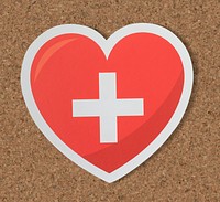 Symbol of a health heart icon
