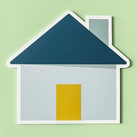 Home insurance safety icon