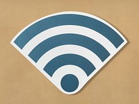 Icons of a strong signal of wifi