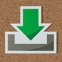 Download computer technology icon symbol