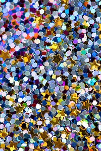 Colorful sequin glitter textured background abstract