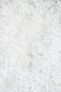 Closeup of salt texture
