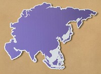 Free blank map of South East Asia