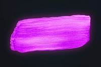 Festive shimmery purple brush stroke