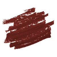 Red lipstick smudge badge background