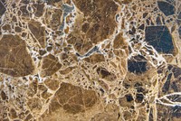 Brown marble pattern textured wall vector