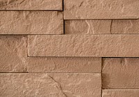 Brown sandstone brick wall textured wallpaper