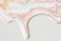 Dripping acrylic paint texture vector