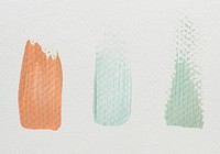 Colorful brush stroke background vector
