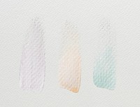 Colorful brush stroke background vector