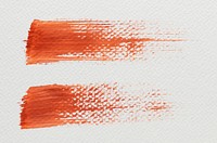Red acrylic brush stroke vector