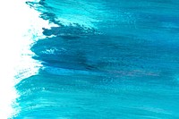 Blue and teal brush stroke textured background