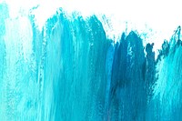Blue and teal brush stroke textured background