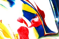 Colorful abstract acrylic painting background