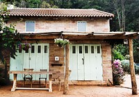 Lovely brick house in the countryside