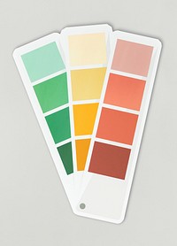 Isolated color swatches illustration icon