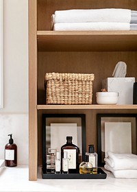 Simple and clean bathroom interior