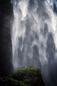 View of waterfall in Java, Indonesia