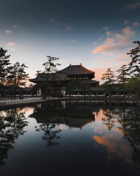 Todaiji temple in Nara, Japan