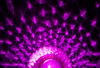 Purple abstract light reflection background