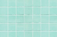 Green square tiled texture background