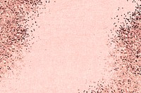 Shimmering confetti on a pink background 