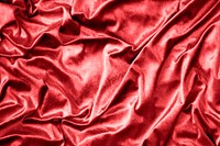 Red shiny silk fabric texture