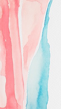 Shades of pink and blue watercolor  background illustration